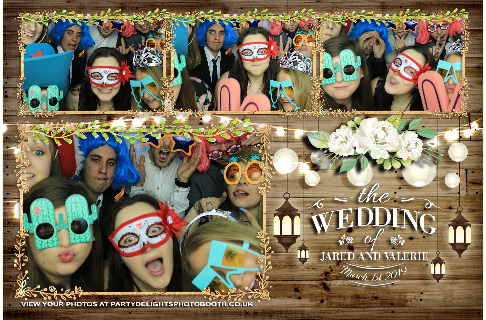 Jared and Valerie’s Wedding - Prints | View more photos from the event at gallery.partydelightsphotobooth.co.uk/u/PartyDelightsPhotoBooth/Jared-and-Valerie’s-Wedding-Prints